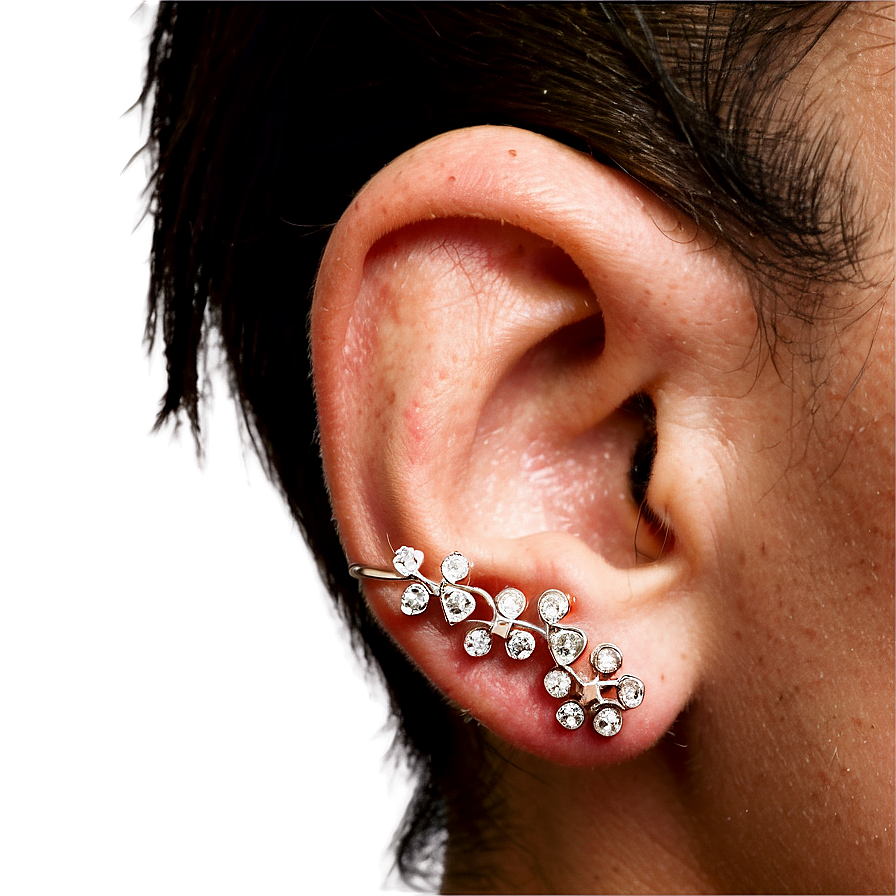 Creative Ear Piercing Themes Png 06272024 PNG image