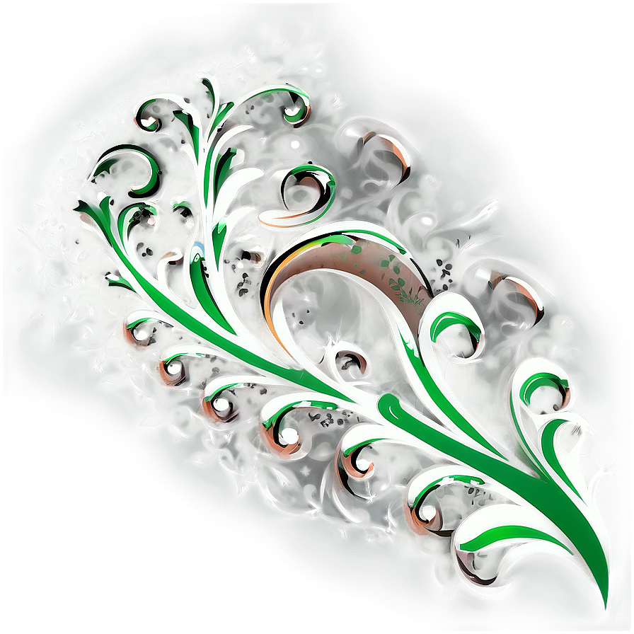 Creative Flourish Decoration Png Spt94 PNG image