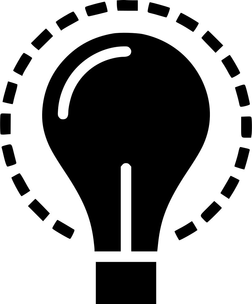 Creative Lightbulb Idea Concept PNG image