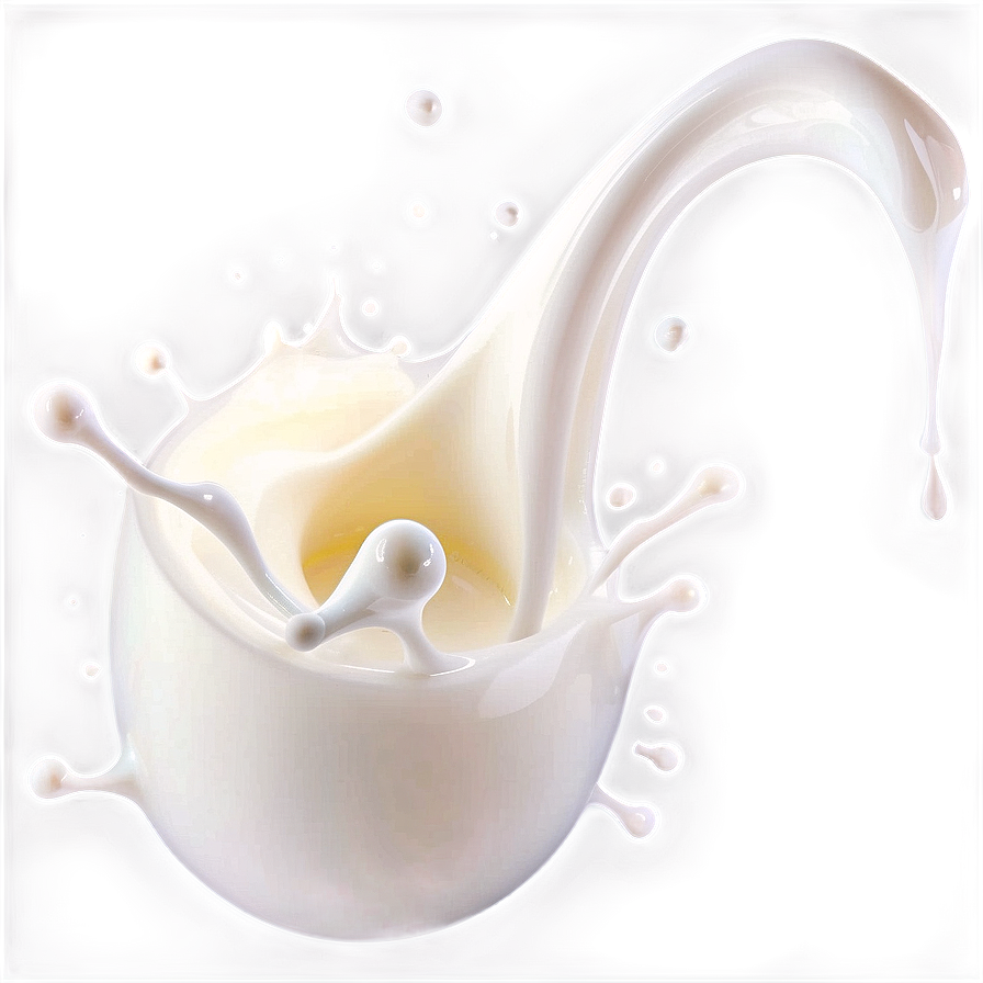 Creative Milk Splash Png Ctx PNG image