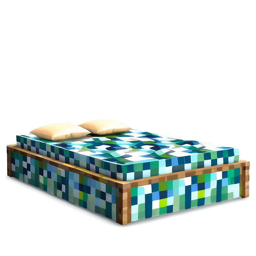 Creative Minecraft Bed Png 36 PNG image