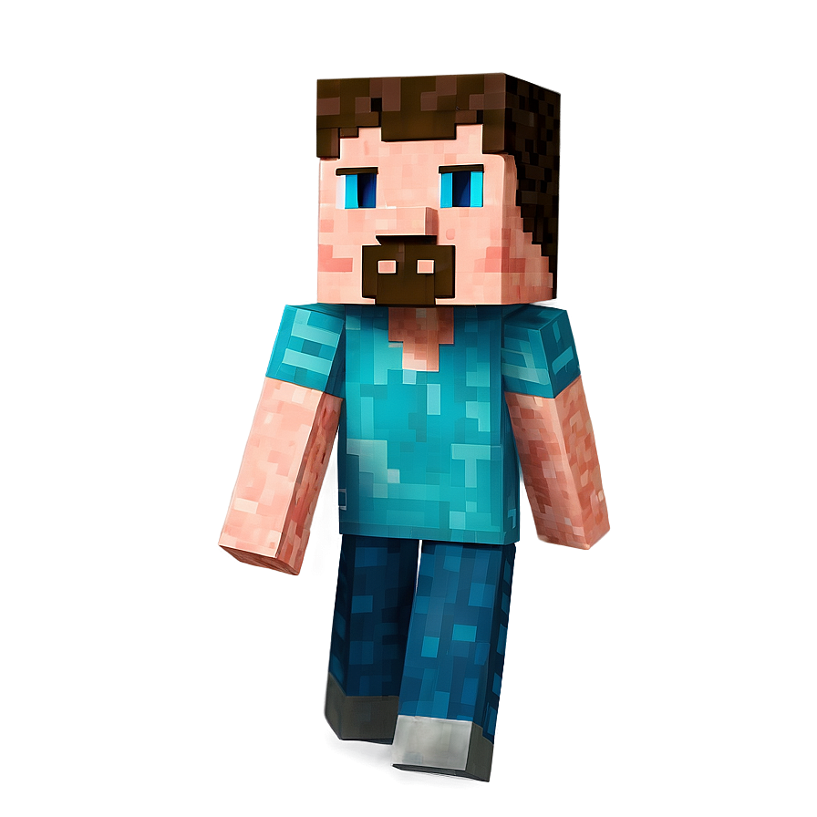 Creative Minecraft Steve Head Png 67 PNG image