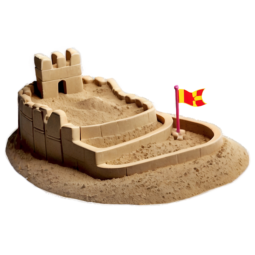 Creative Sandcastle Png 06212024 PNG image