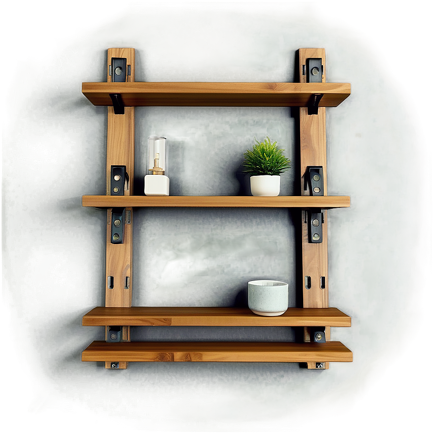 Creative Wall Shelf Ideas Png Qvc29 PNG image