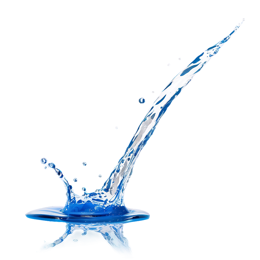 Creative Water Splash Png Xju32 PNG image