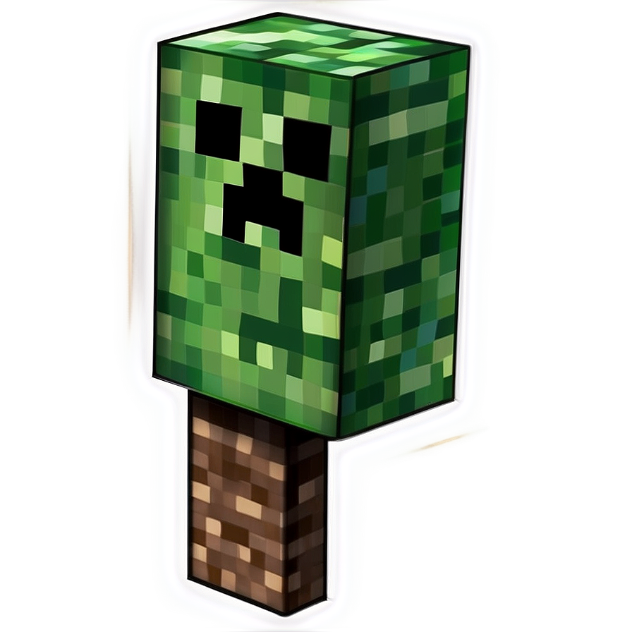 Creeper Minecraft A PNG image