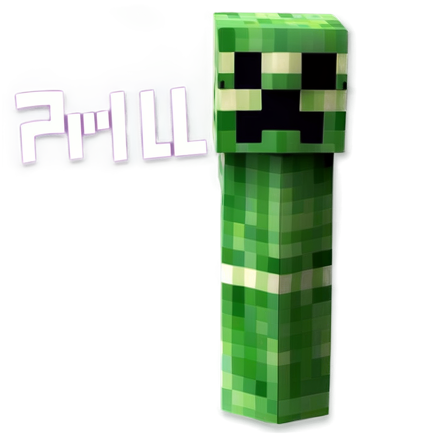 Creeper Minecraft D PNG image