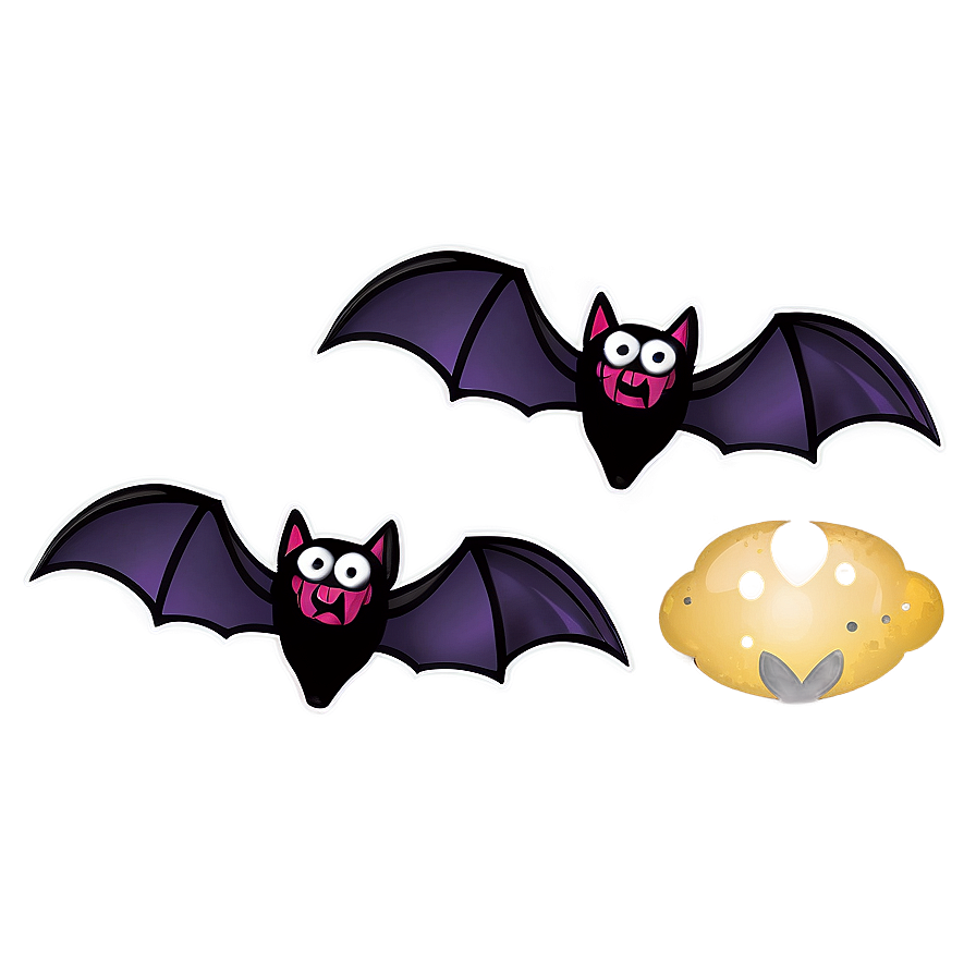 Creepy Bats Clipart Png 05232024 PNG image