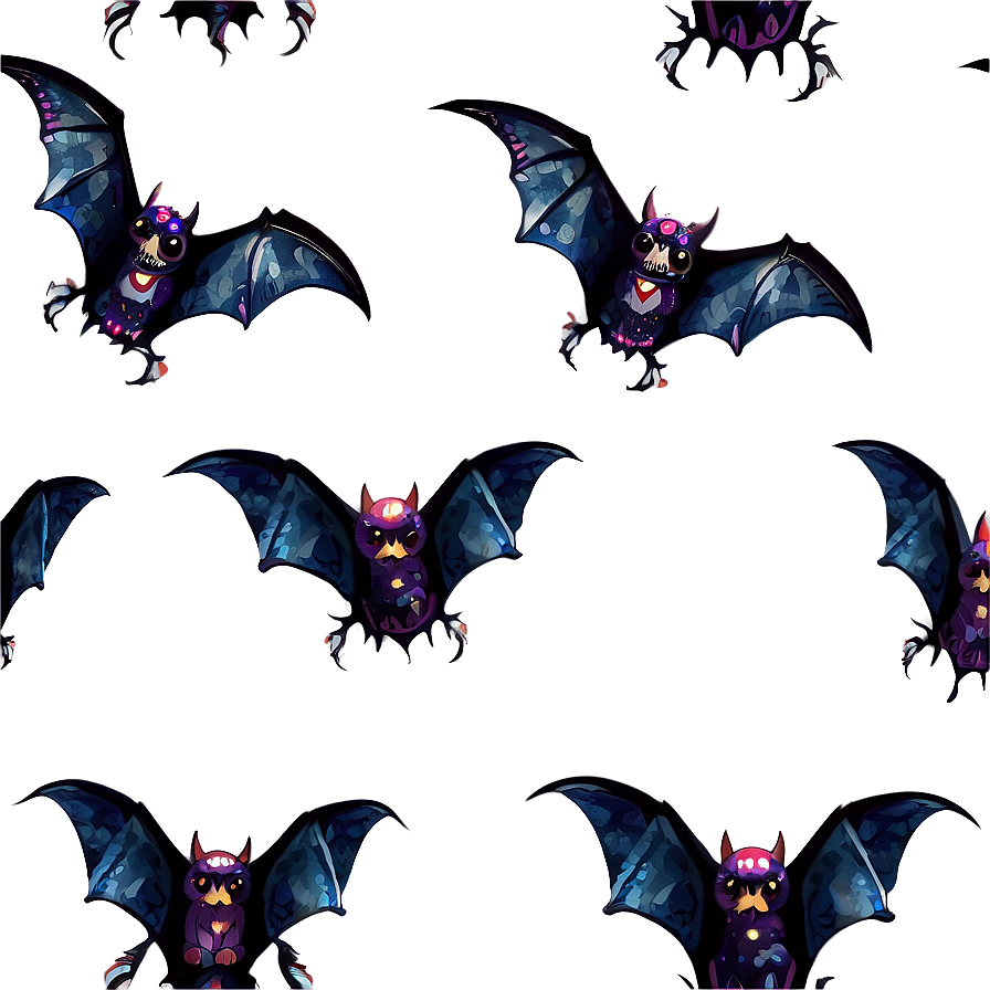 Creepy Cave Bats Png 97 PNG image