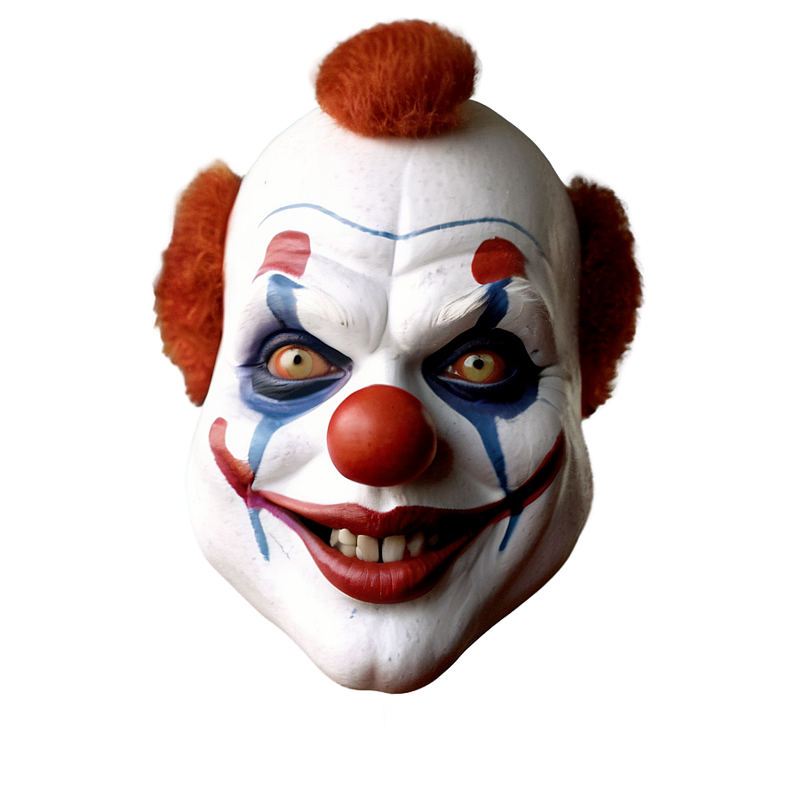 Creepy Clown Face Drawing Png 06272024 PNG image