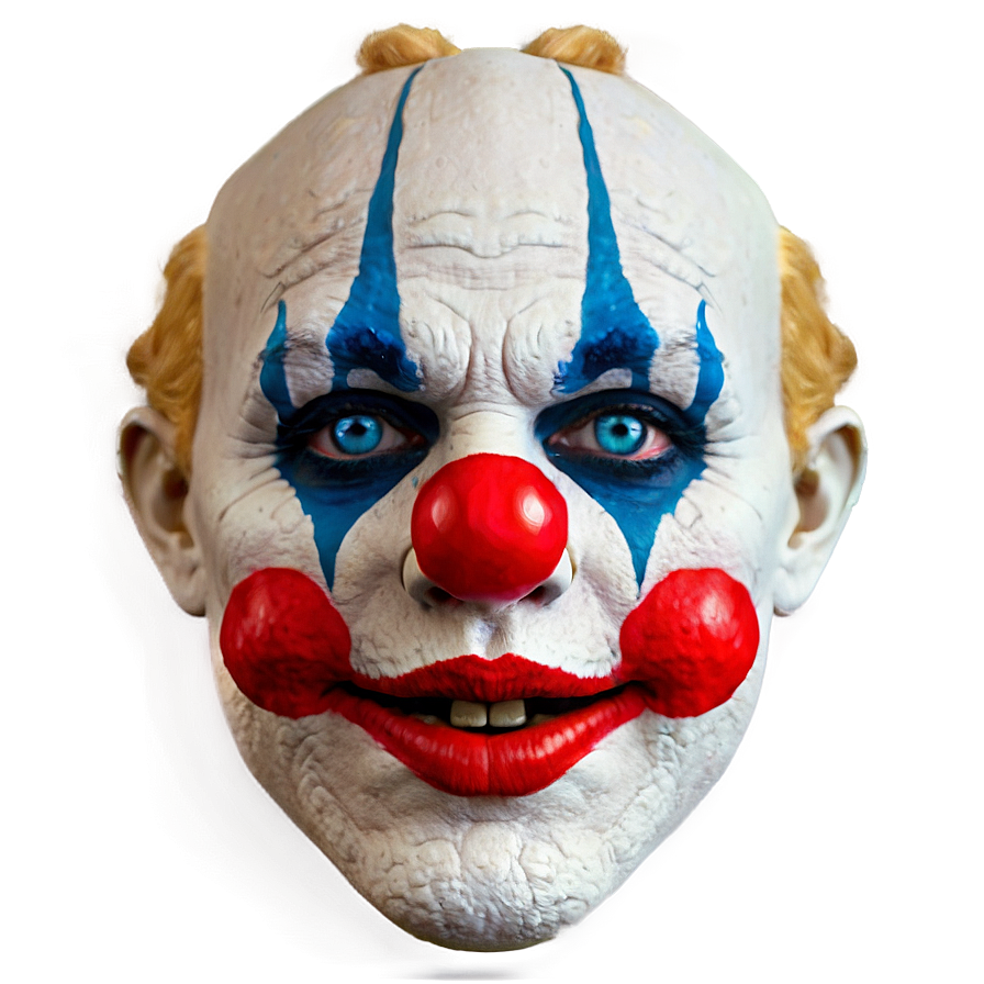 Creepy Clown Makeup Png 05232024 PNG image