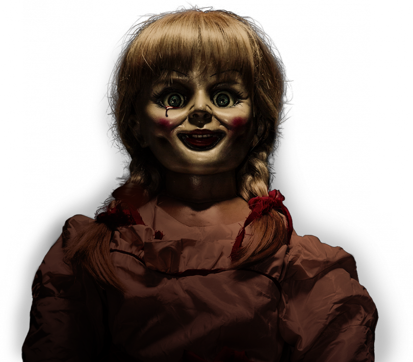 Creepy Doll Smile PNG image