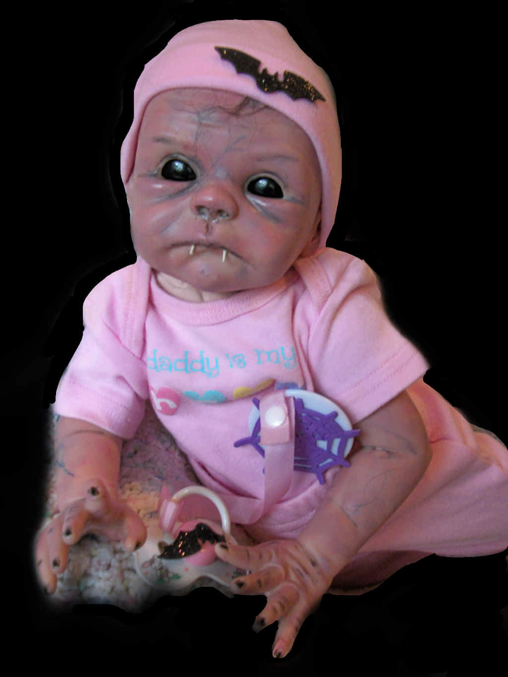 Creepy Dollin Pink Outfit PNG image