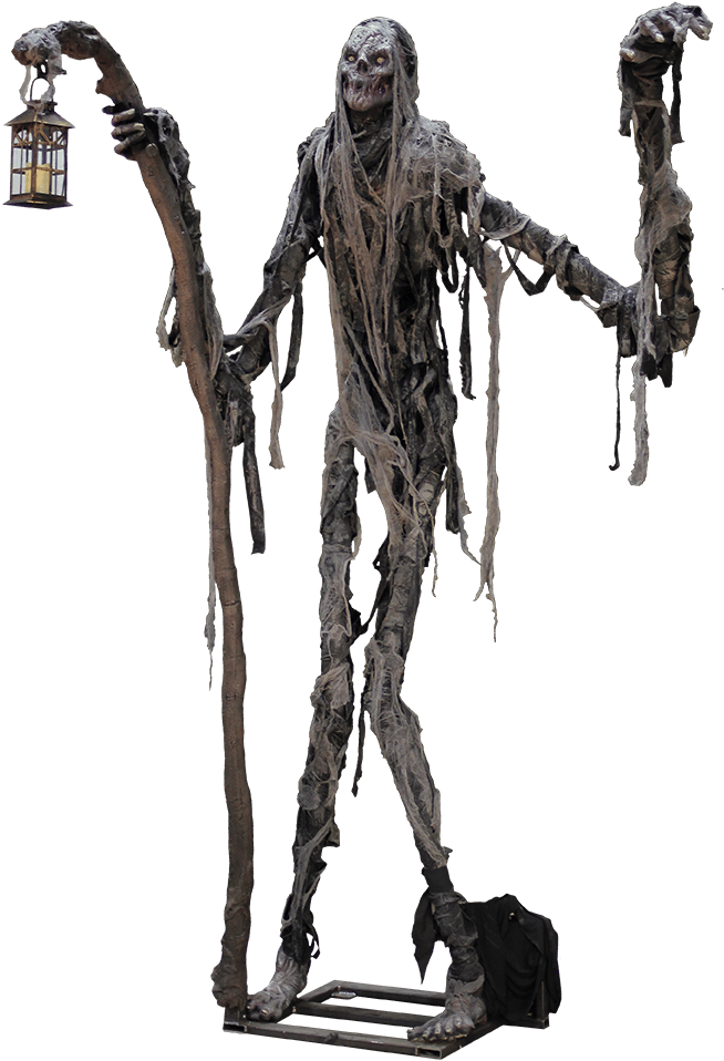 Creepy_ Forest_ Specter_ Figure PNG image