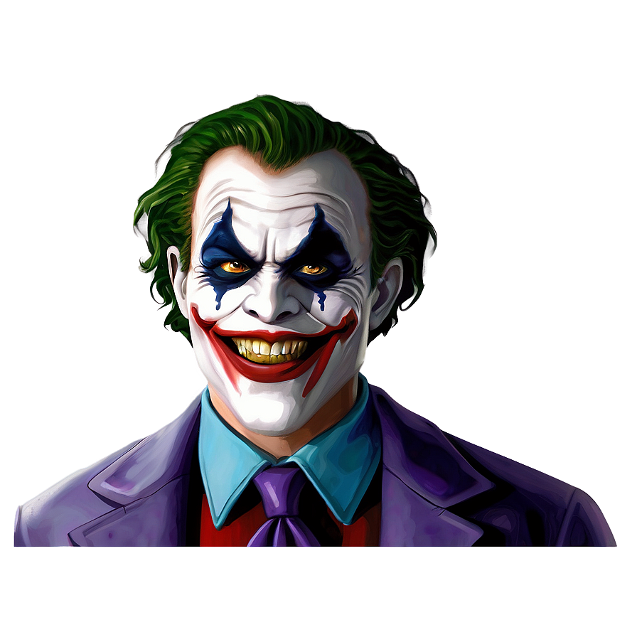 Creepy Joker Smile Png 21 PNG image