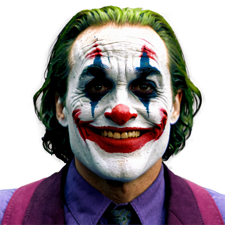 Creepy Joker Smile Png 90 PNG image