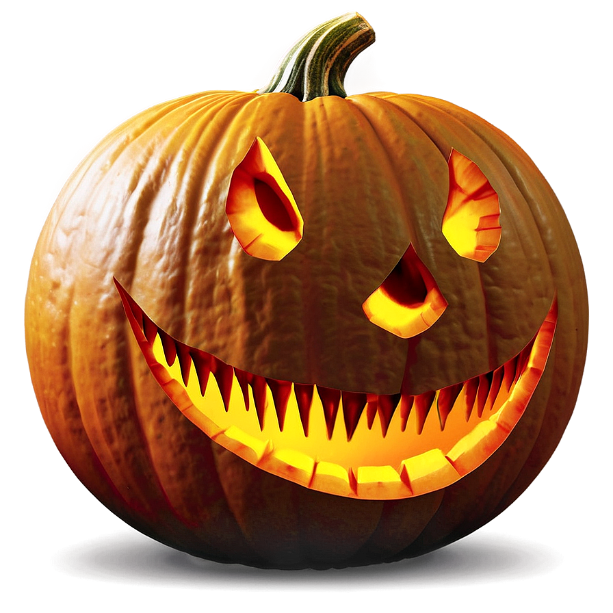 Creepy Pumpkin Face Png 06132024 PNG image