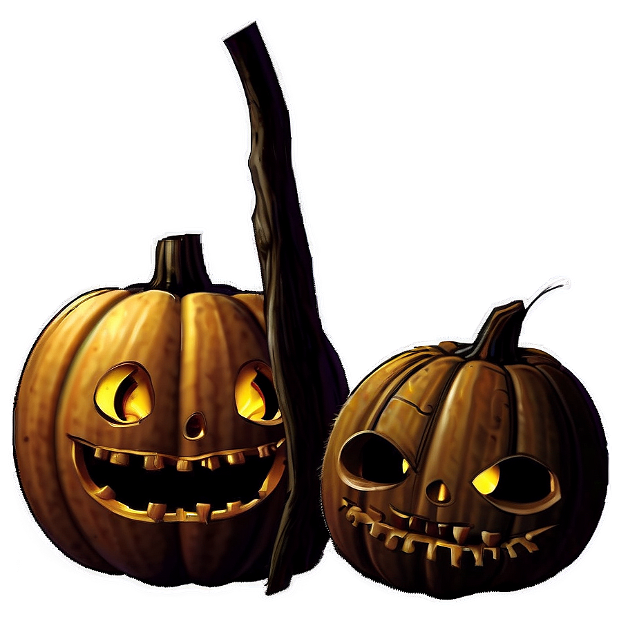 Creepy Pumpkin Patch Png 1 PNG image