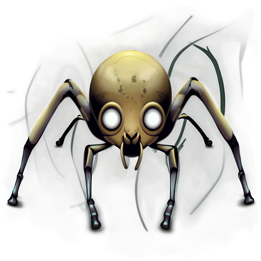 Creepy Spider Cartoon Png Lsg81 PNG image