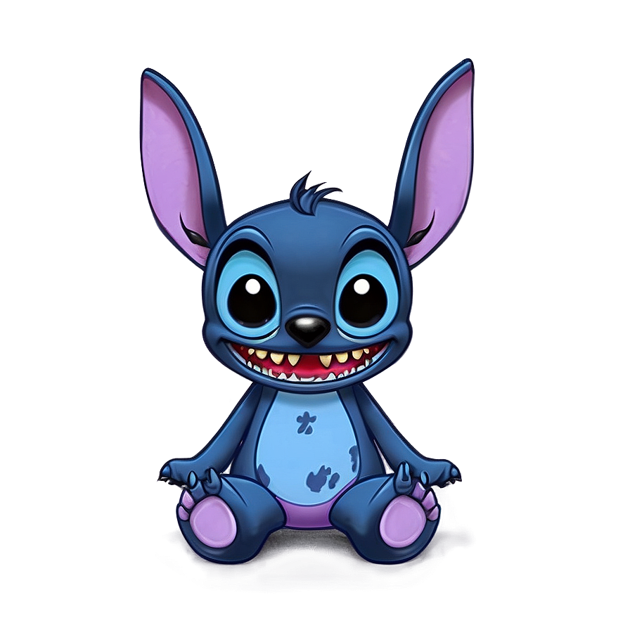 Creepy Stitch Halloween Png Iqi66 PNG image