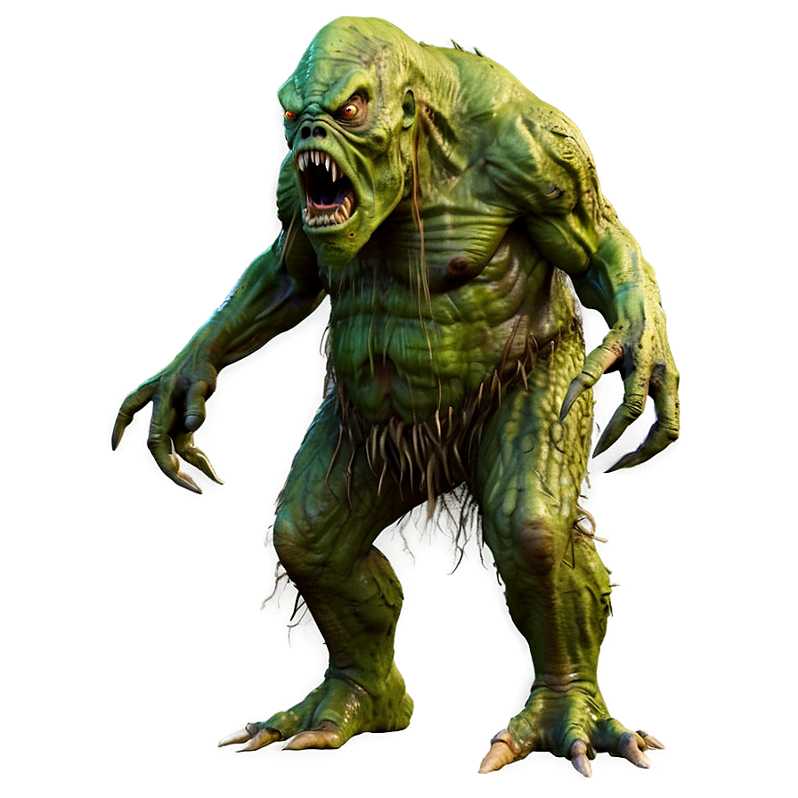 Creepy Swamp Monster Png Adl17 PNG image