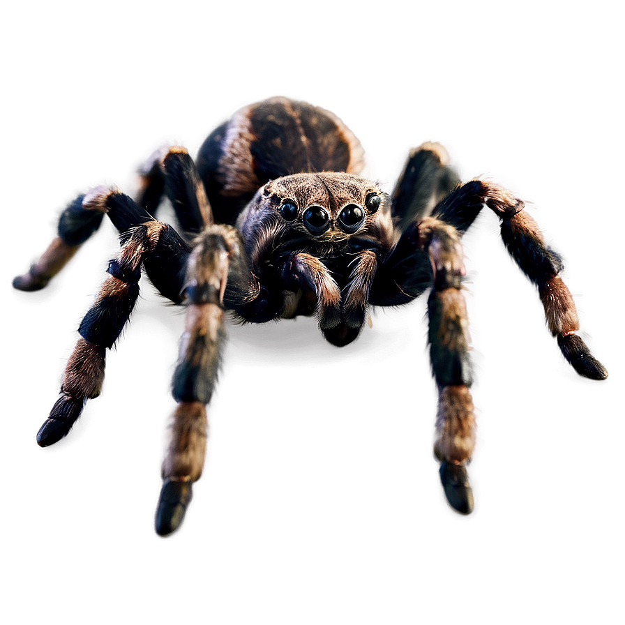 Creepy Tarantula Close-up Png 06132024 PNG image