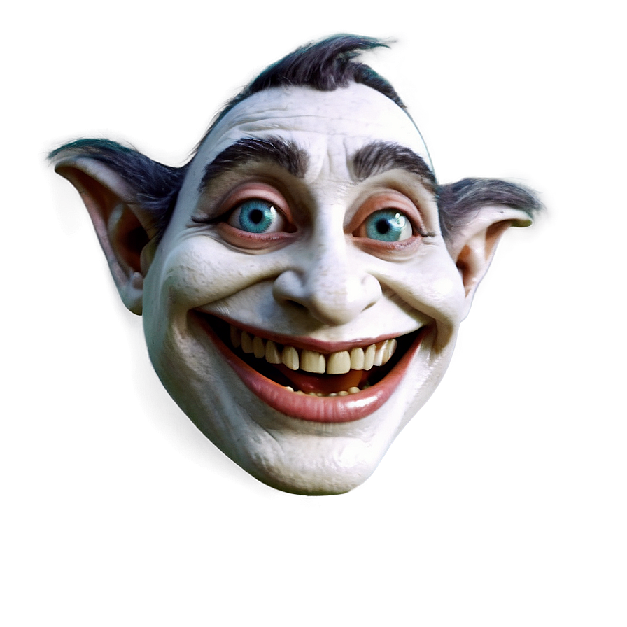 Creepy Trollface Edit Png Mso PNG image