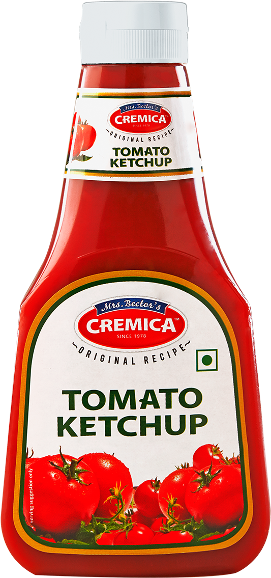 Cremica Tomato Ketchup Bottle PNG image