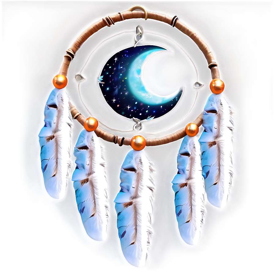 Crescent Moon Dreamcatcher Png Msj PNG image