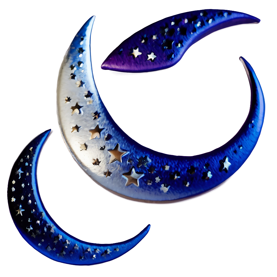 Crescent Moon Earrings Png Tuv PNG image