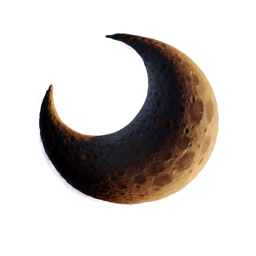 Crescent Moon Phase Png 06252024 PNG image