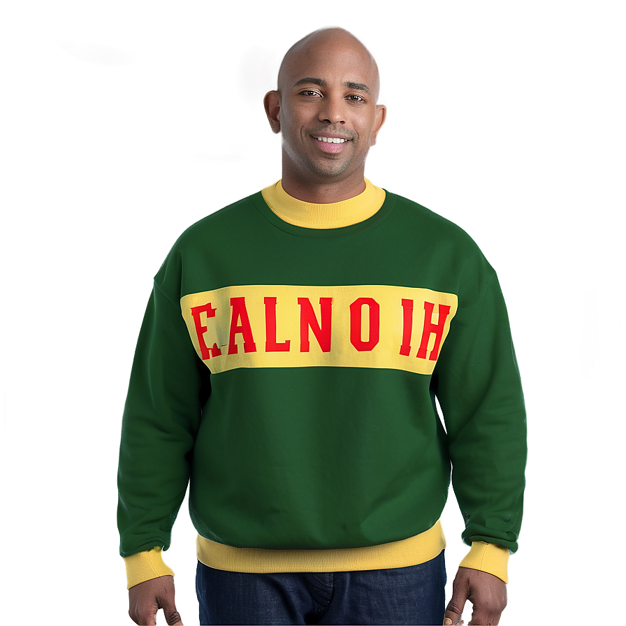 Crewneck D PNG image