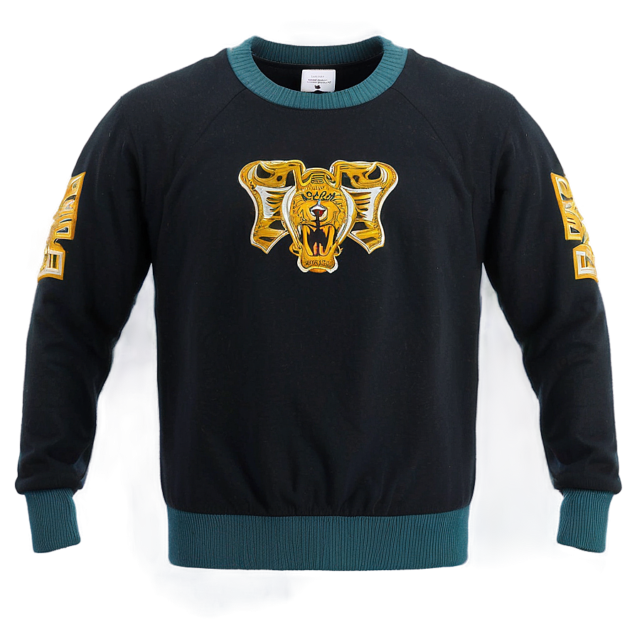 Crewneck Jumper With Embroidery Png 06272024 PNG image