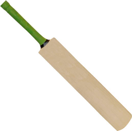 Cricket Bat Isolatedon Blue Background PNG image