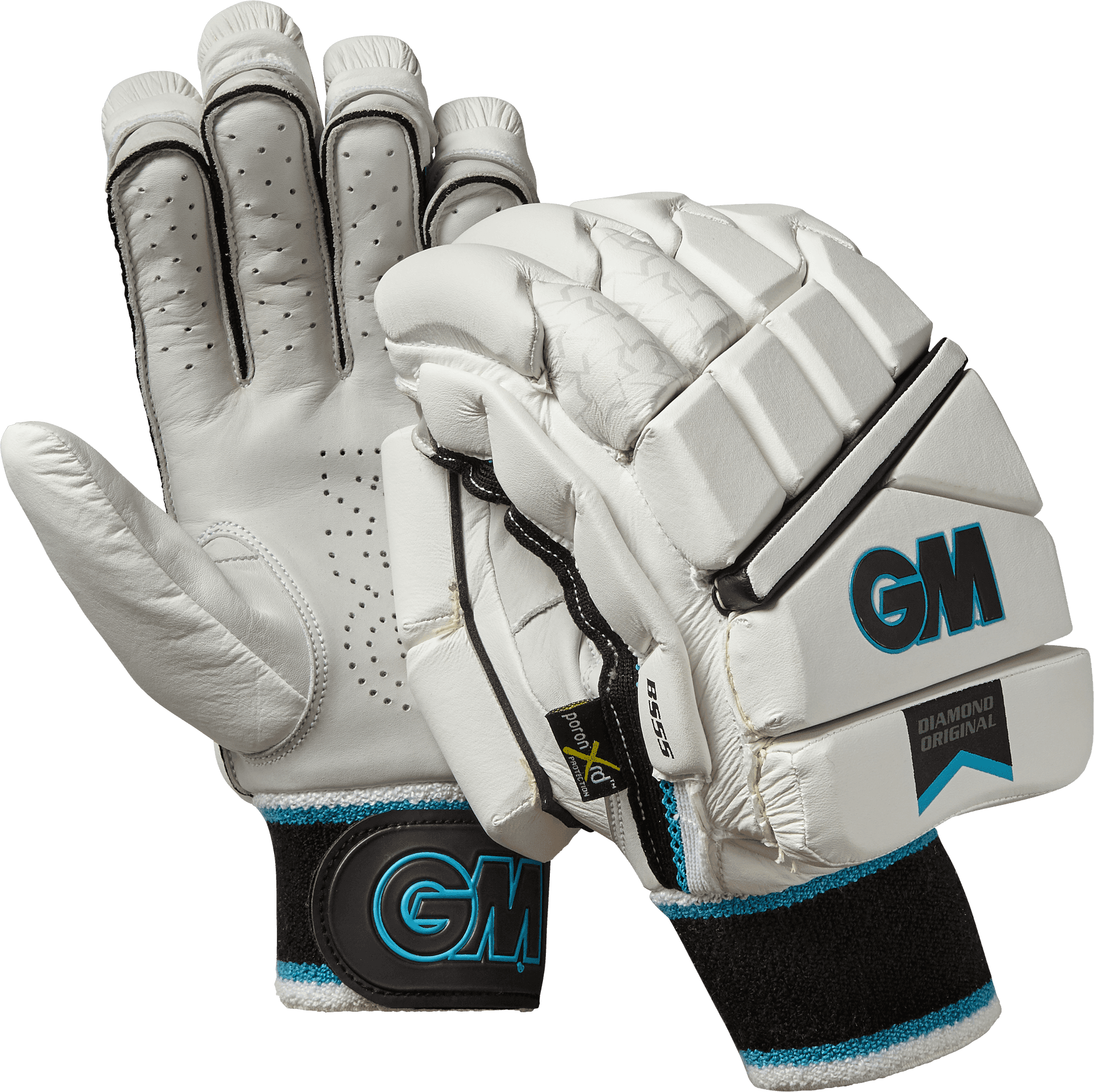 Cricket Batting Gloves G M Diamond Original PNG image