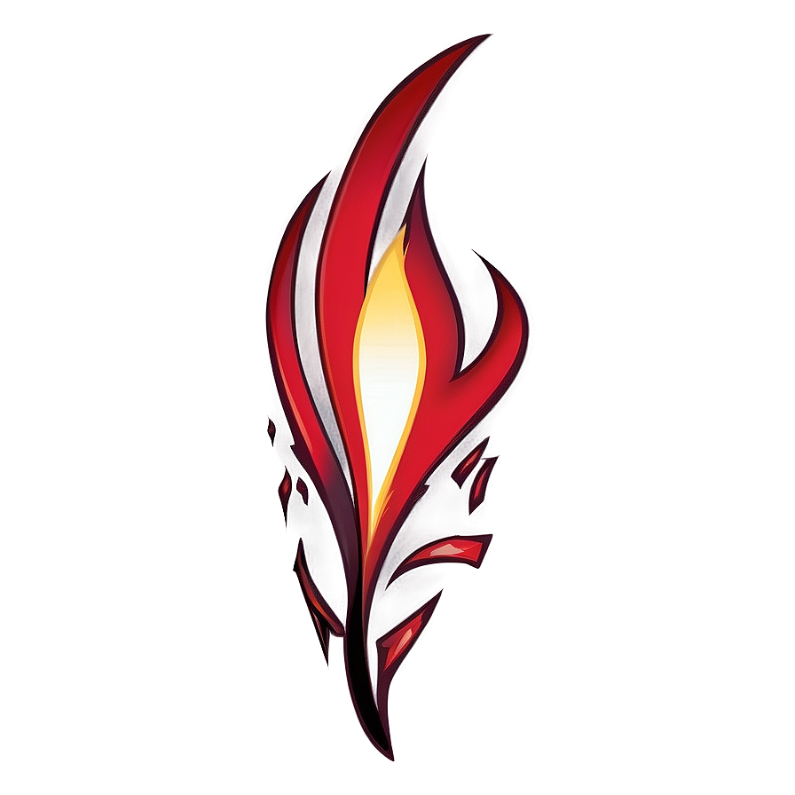 Crimson Flame Graphic Png 96 PNG image