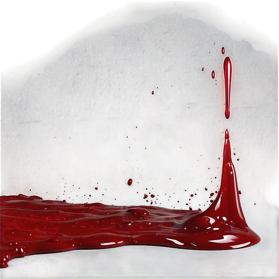 Crimson Flows: Blood Splatter Effect Png 04302024 PNG image