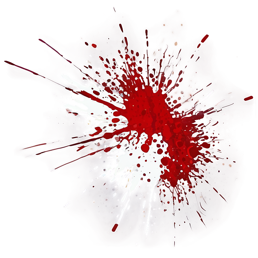 Crimson Red Splatter Pattern Png 48 PNG image