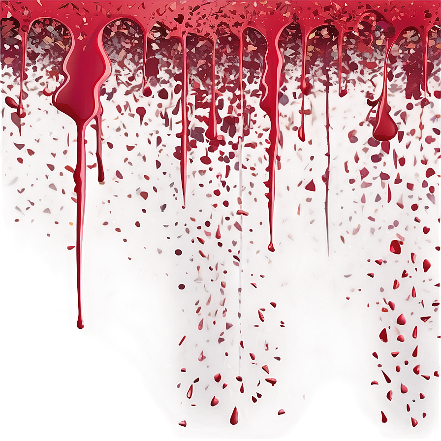 Crimson Red Splatter Pattern Png Wsk13 PNG image