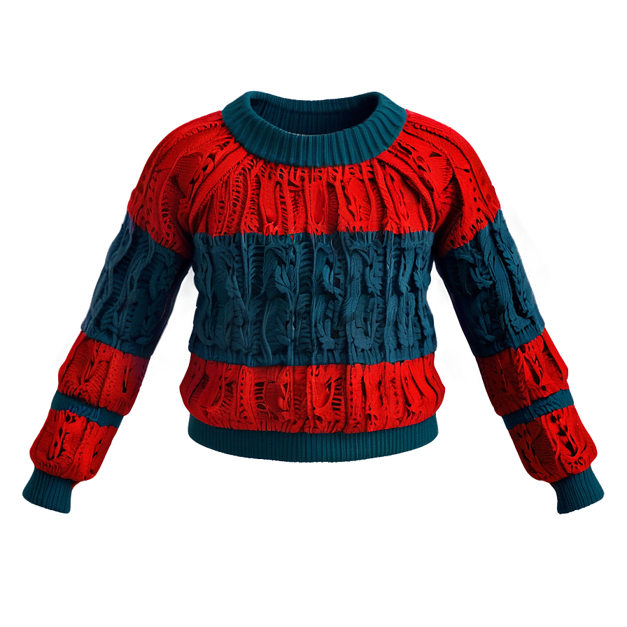 Crimson Red Sweater Png 06292024 PNG image