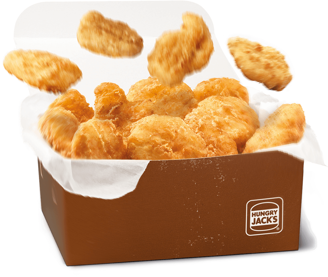 Crispy Chicken Nuggetsin Box PNG image