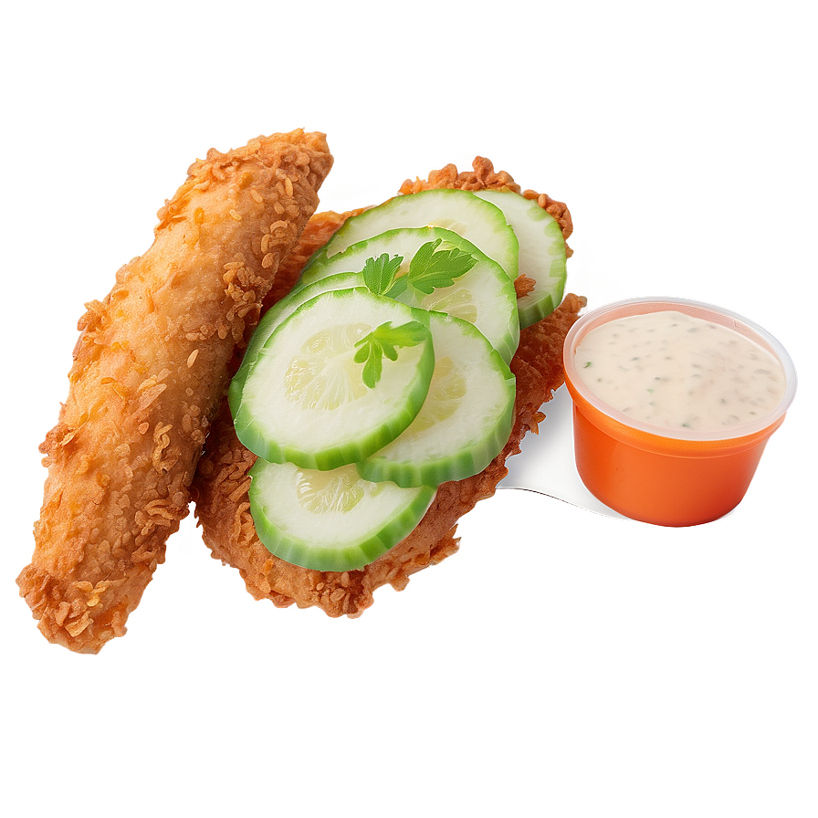 Crispy Chicken Tenders Png 06122024 PNG image