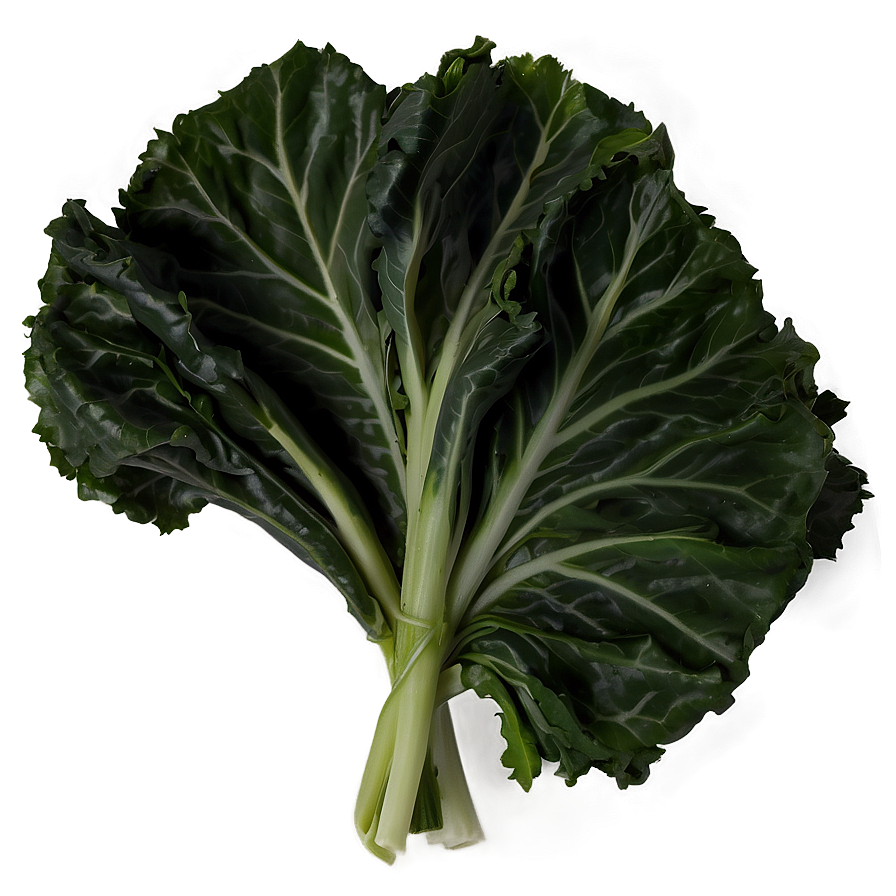 Crispy Collard Greens Png Cus18 PNG image