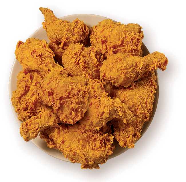 Crispy Fried Chicken Deliciousness PNG image