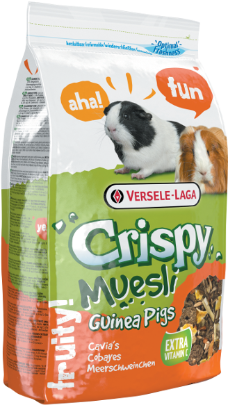 Crispy Muesli Guinea Pig Food Package PNG image