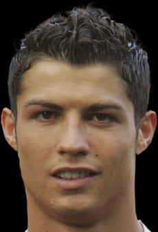 Cristiano Ronaldo Portrait PNG image