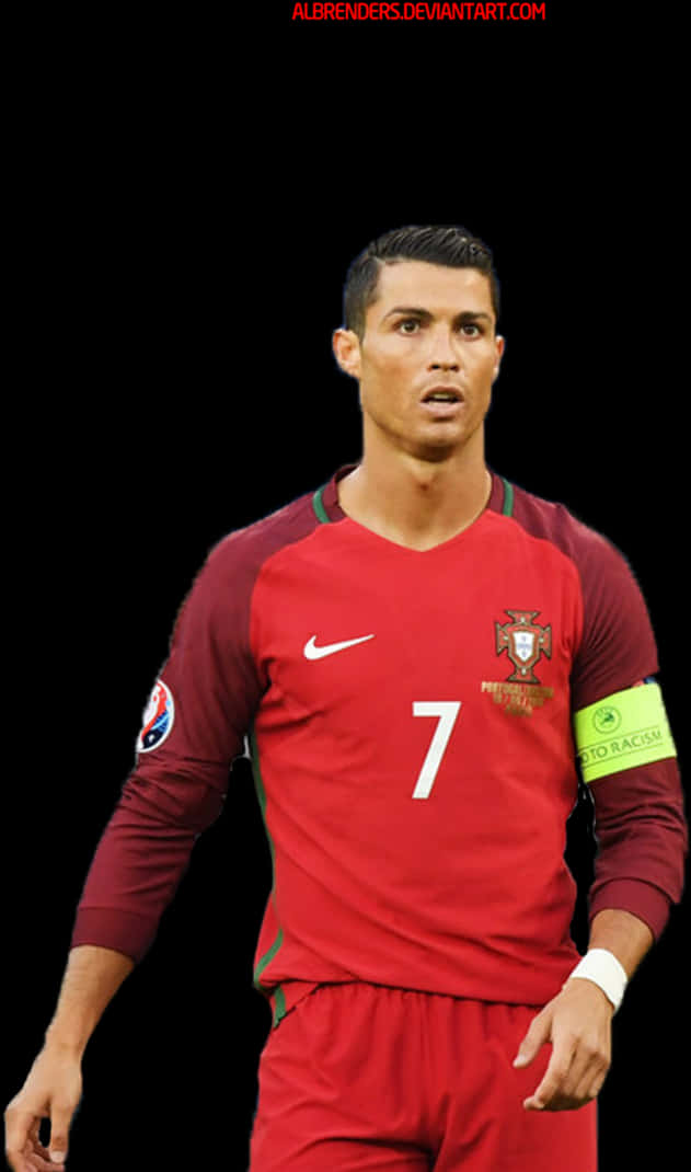 Cristiano Ronaldo Portugal Kit PNG image