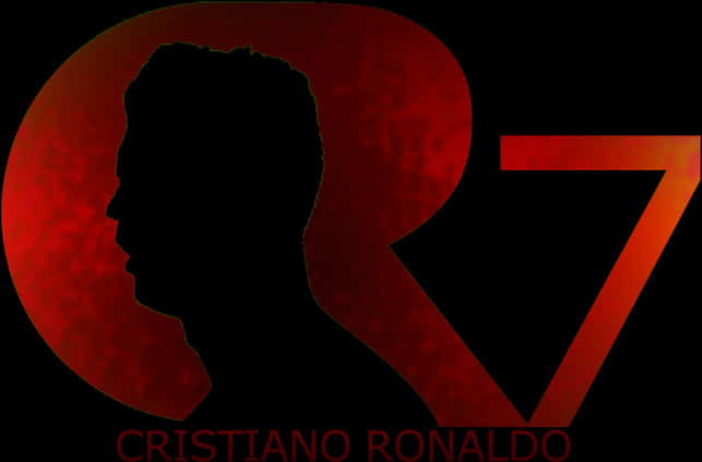 Cristiano Ronaldo Silhouette Graphic PNG image