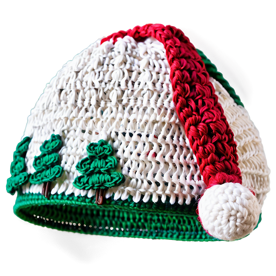 Crochet Christmas Hat Png 73 PNG image