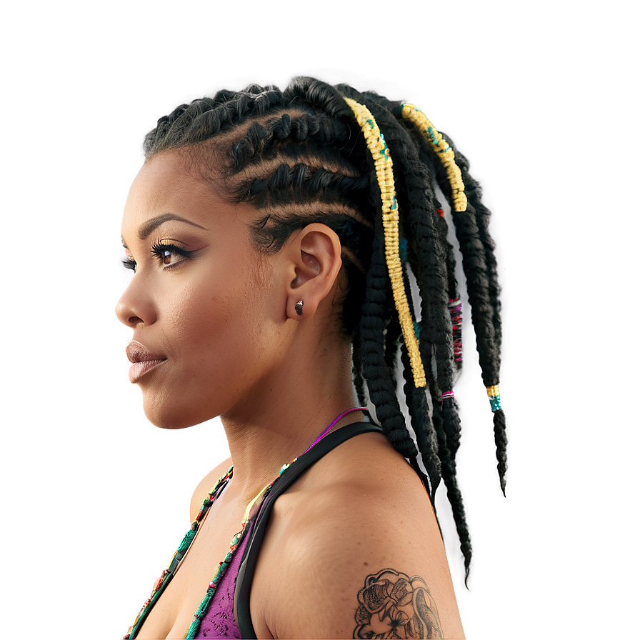 Crochet Short Dreads Png Tbh PNG image